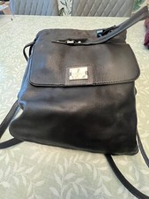 Modalu black leather for sale  TELFORD