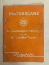 Motobecane instruction manual d'occasion  Expédié en Belgium