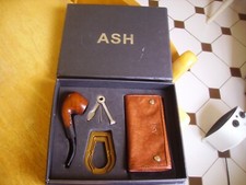 Belo conjunto de cachimbo vintage colecionável em estojo ajustado. comprar usado  Enviando para Brazil