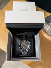 Seiko chronograph men for sale  BRIDLINGTON