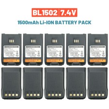 10x bateria de íon de lítio de substituição BL1502 1500mAh para Hytera PD502 PD602 PD605 PD685 comprar usado  Enviando para Brazil