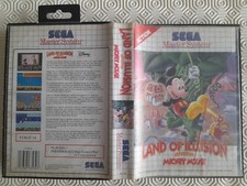 Usado, land of illusion mickey mouse disney sega master system boite vide PAL EUR 🇪🇺 comprar usado  Enviando para Brazil