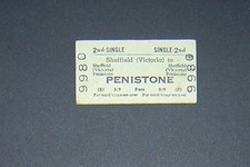 Rail ticket sheffield for sale  STOCKPORT