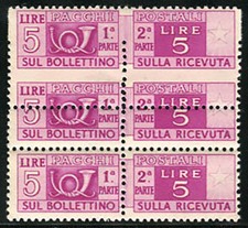 Pacchetti postali lire usato  Roma