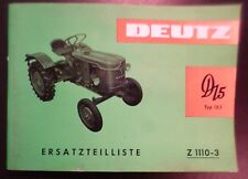 Deutz tractor d15.1 d'occasion  Expédié en Belgium