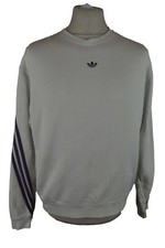 Adidas white crewneck for sale  SITTINGBOURNE