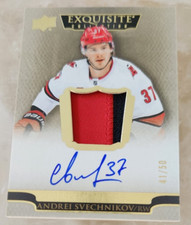 Usado, 2023-24 Upper Deck The Cup Andrei Svechnikov OURO REQUINTADO 41/50 cartão #ER-AS comprar usado  Enviando para Brazil