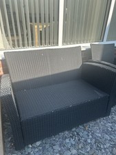 Rattan two seater for sale  BARNSLEY