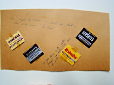 Hershey's Candy Wrappers chocolate ao leite, Mr. Goodbar, Krackel e semi doce 1949 comprar usado  Enviando para Brazil