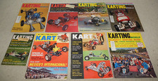 KART & KARTING WORLD Lot (8) Magazines 1961-1964 comprar usado  Enviando para Brazil