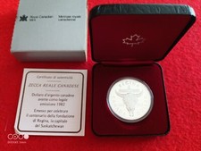 Dollaro canadese argento usato  Montanaso Lombardo