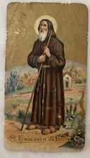 Antico santino cromo usato  Roma