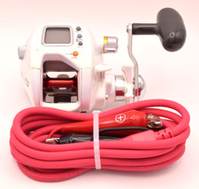 Usado, Carretel de pesca elétrico Daiwa Seaborg 400W gabarito automático com cabo de alimentação comprar usado  Enviando para Brazil