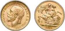 Gold sovereign 1911 for sale  WESTON-SUPER-MARE