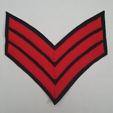 Sergeant rank chevrons for sale  PRESTON