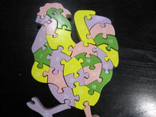 Abc zahl puzzle gebraucht kaufen  Mömlingen