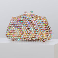Bolsa de mão feminina de luxo para festa de casamento bolsa de ombro prata dourada comprar usado  Enviando para Brazil