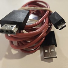 Adaptador Skivatech HDMI 1080P HDTV MHL conversor de cabo micro USB para smartphone comprar usado  Enviando para Brazil
