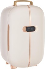 Geladeira portátil HOMCOM para cuidados com a pele com display LED - Branca - para beleza e maquiagem comprar usado  Enviando para Brazil