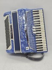 Acordeão para piano Excelsior 120 baixos, 41 teclas lindo azul FUNCIONA! comprar usado  Enviando para Brazil