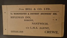 Nantwich. rifleman inn. for sale  UTTOXETER