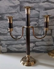 Vintage candelabra brass for sale  DUMFRIES