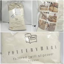 Capa de sarja sob medida Pottery Barn - Feita para caber na maioria dos sofás cadeiras Loveseats comprar usado  Enviando para Brazil