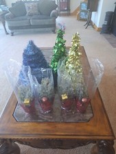 Tinsel cone christmas for sale  Onekama