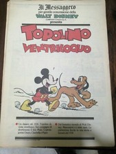 Topolino ventriloquo walt usato  Viagrande