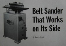 Vertical belt sander for sale  Diamond Point