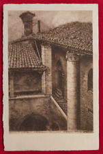 Cartolina cortile del usato  Pistoia