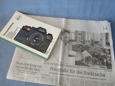 Leica leitz prospekt gebraucht kaufen  Weilburg