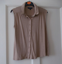 Topshop camel sleevless for sale  MORDEN