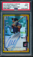 GIO URSHELA AUTOGRAFADO 2015 Bowman Chrome autógrafo REFRATOR DOURADO #/50 RC PSA 9 PERFEITO ESTADO comprar usado  Enviando para Brazil