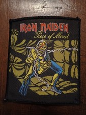 Vintage Iron Maiden Patch " Piece Of Mind" comprar usado  Enviando para Brazil