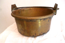 Chaudron cuivre jaune d'occasion  Bonnelles