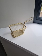 Brass chip basket for sale  CAMBRIDGE