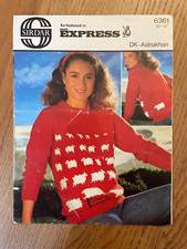 Vintage sirdar knitting for sale  WOODBRIDGE