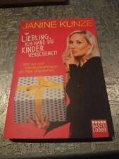 Janine kunze riginalautogramm gebraucht kaufen  Wallhalben
