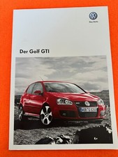 Golf gti prospekt gebraucht kaufen  Friedberg