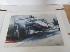 David coulthard kunstdruck gebraucht kaufen  Mayen