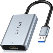 Adaptador ABLEWE USB para HDMI, 2023 alumínio atualizado USB 3.0/2.0 para áudio HDMI comprar usado Adaptador ABLEWE USB para HDMI, 2023 alumínio atualizado USB 3.0/2.0 para áudio HDMI comprar usado  Enviando para Brazil