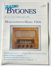 Radio bygones aug for sale  UK