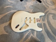 Corpo de cauda dura branco NOS Warmoth Fender Stratocaster Mary Kay comprar usado  Enviando para Brazil