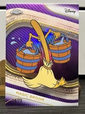 2025 Topps Chrome Disney Magic Broom roxo refrator /75, usado comprar usado 2025 Topps Chrome Disney Magic Broom roxo refrator /75, usado comprar usado  Enviando para Brazil