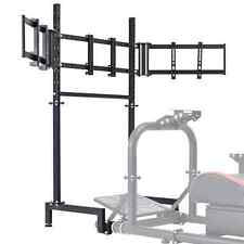 Hottoby Racing Sim Triple Monitor Stand Compatibile con Display Da 24-32 Pollici na sprzedaż  Wysyłka do Poland