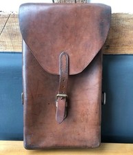 Vintage leather military for sale  HAILSHAM