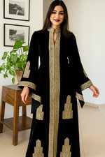 Embroidered velvet abaya for sale  Peoria