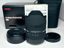 Usado, Sigma 8-16mm F4.5-5.6 DC HSM para Canon usado com caixa original comprar usado  Enviando para Brazil