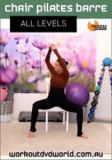 DVD 20 MIN CADEIRA EXERCÍCIOS PILATES BARRE - TODOS SENTADOS para idosos e deficientes comprar usado  Enviando para Brazil